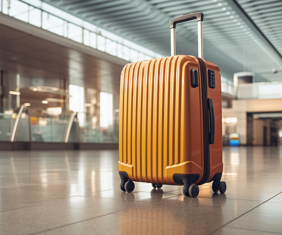 Trolley case refers to a suitcase with a trolley bar and rollers.